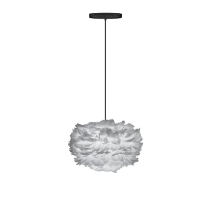 A large image of the UMAGE 3013 Eos Mini Hanging Grey with Black Cord