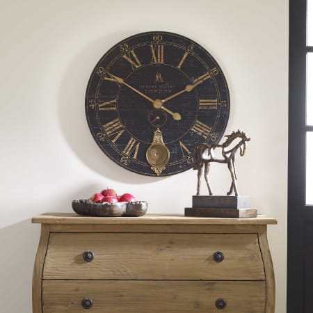 A large image of the Uttermost 06030 London Clock Lifestyle
