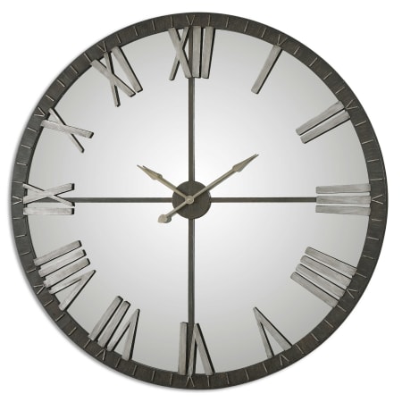 A large image of the Uttermost 06419 Amelie Clock on White Background
