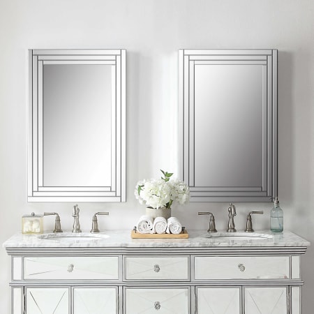 A large image of the Uttermost 08027 B Bathroom Lifestyle of Alanna X 2