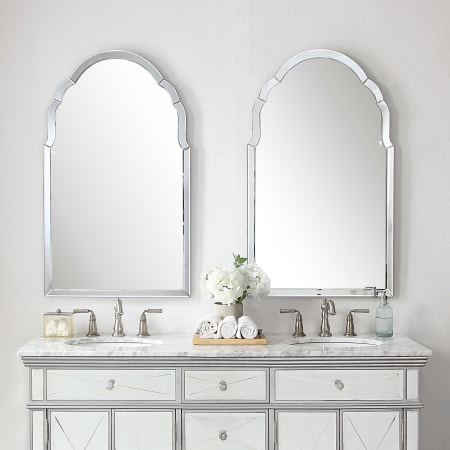A large image of the Uttermost 09149 Lifestyle of Brayden Mirror