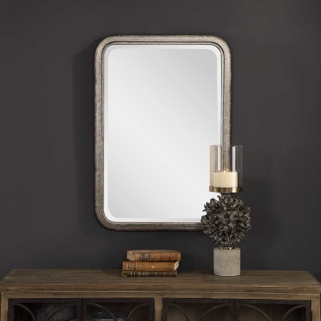 A large image of the Uttermost 09404 Madox Mirror Lifestyle