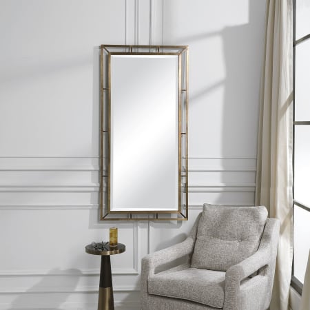 A large image of the Uttermost 09675-FARROW-MIRROR Farrow Mirror Lifestyle