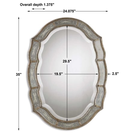 A large image of the Uttermost 12530 B Dimensions