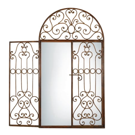 Uttermost 13117 P Tortoise Lazarus Mirror With Window Style