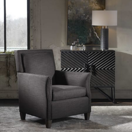 A large image of the Uttermost 23472 Charcoal Lifestyle Image