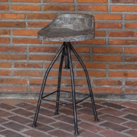 A large image of the Uttermost 25726 Lifestyle of Kairu Bar Stool 1