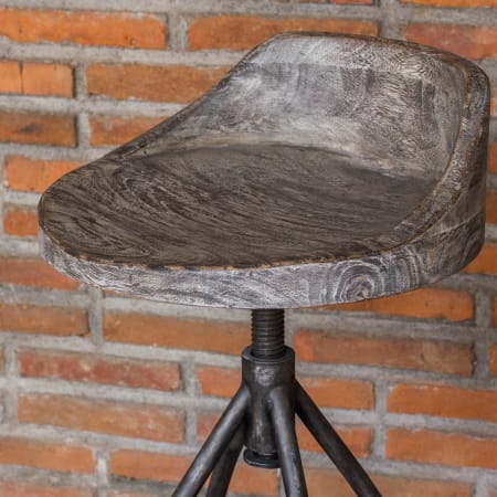 A large image of the Uttermost 25726 Lifestyle of Kairu Bar Stool 2