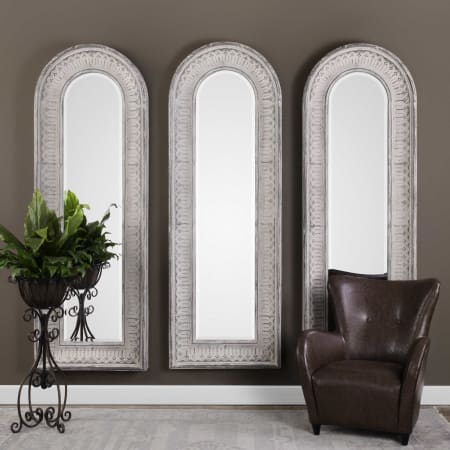 A large image of the Uttermost 09118 Argenton Mirror Lifestyle
