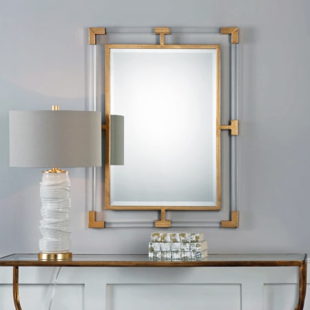 A large image of the Uttermost 09124 Balkan Mirror Lifestyle