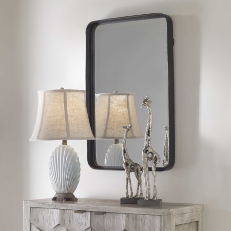 A large image of the Uttermost 09573 Croften Mirror Lifestyle