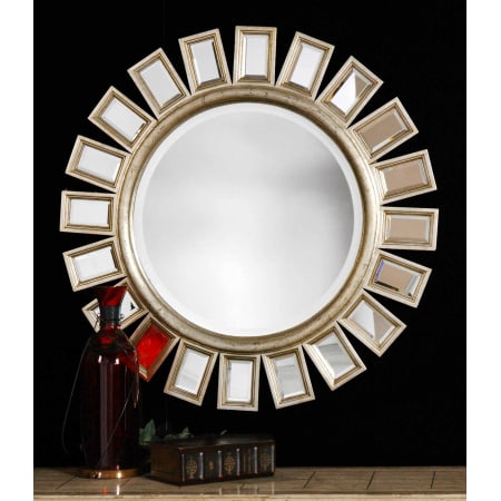 A large image of the Uttermost 14076 B Cyrus Mirror Lifestyle