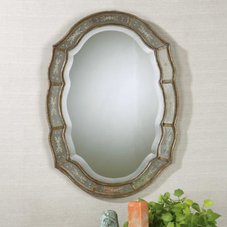 A large image of the Uttermost 12530 B Fifi Mirror Lifestyle
