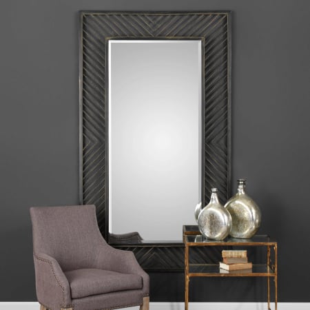 A large image of the Uttermost 09245 Karel Mirror Lifestyle