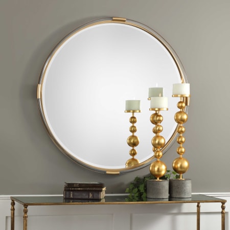 A large image of the Uttermost 09333 Mackai Mirror Lifestyle