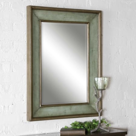 A large image of the Uttermost 12640 B Ogden Mirror Lifestyle