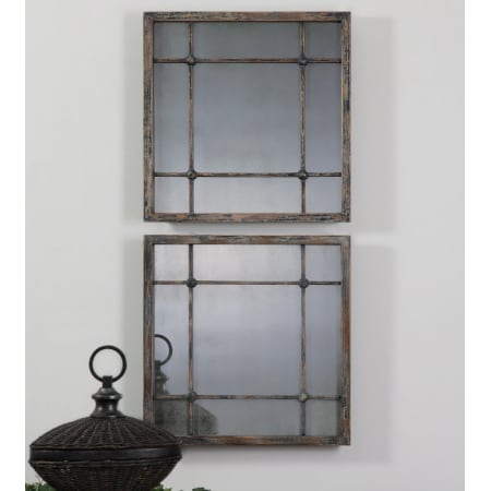 A large image of the Uttermost 13845 Rustic Saragano Lifestyle