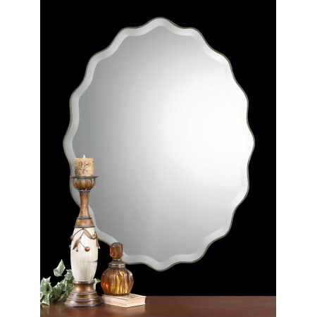 A large image of the Uttermost 12704 B Teodora Mirror Lifestyle