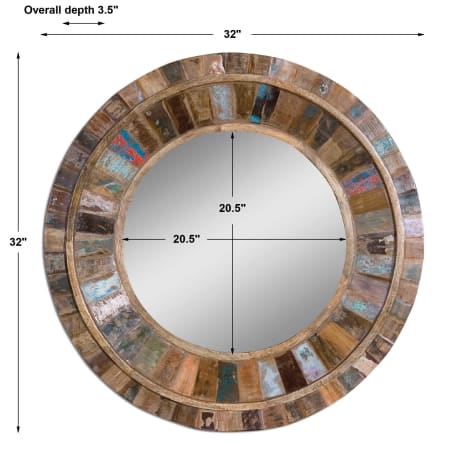 A large image of the Uttermost 04017 Dimensions