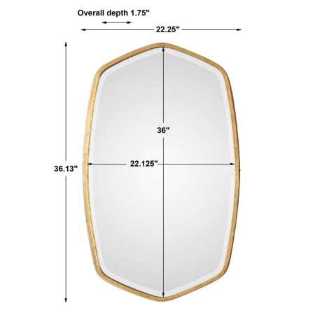 A large image of the Uttermost 09382 Dimensions