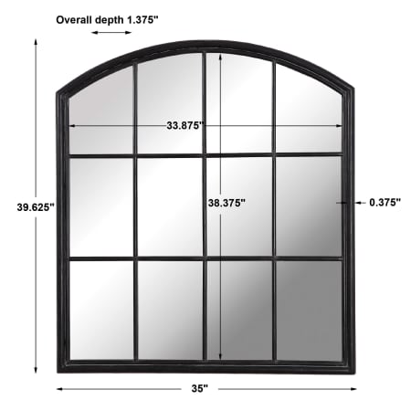 A large image of the Uttermost 09484 Dimensions