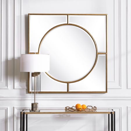 A large image of the Uttermost 09673-STANFORD Brushed Gold