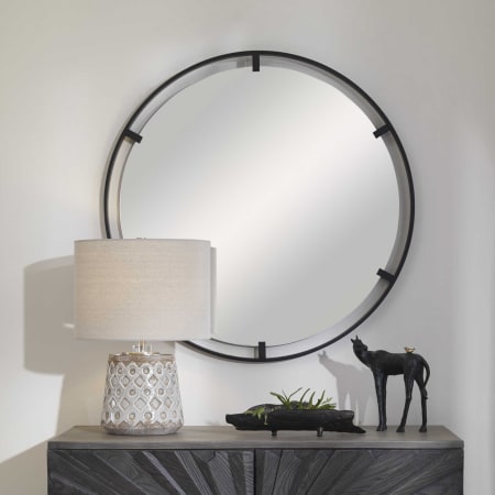 A large image of the Uttermost 09734 Satin Black