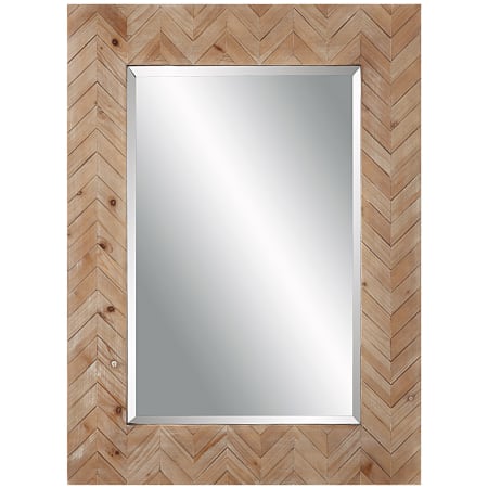 A large image of the Uttermost 09767 Chevron Natural Wood