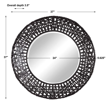 A large image of the Uttermost 11587 B Dimensions