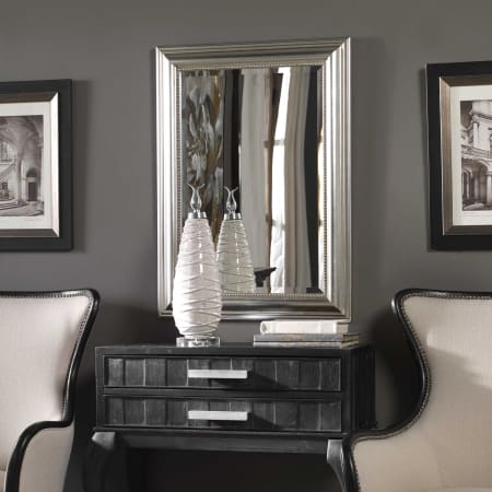 A large image of the Uttermost 12005 B Silver Leaf