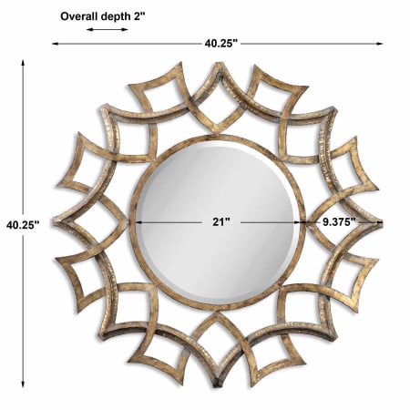 A large image of the Uttermost 12730 B Dimensions