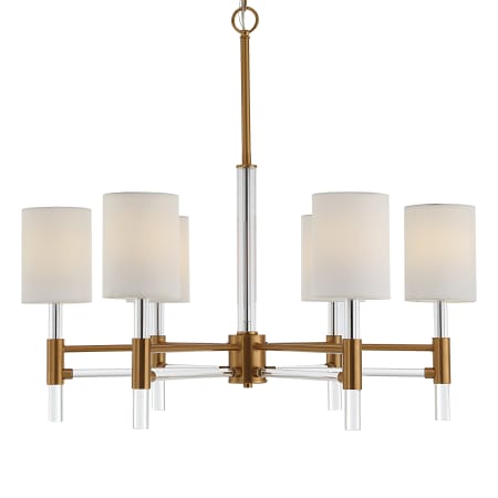 A large image of the Uttermost 21380 Warm Brass