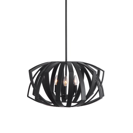 A large image of the Uttermost 22137 Matte Black