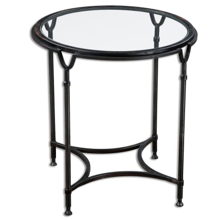 A large image of the Uttermost 24469 Black Steel