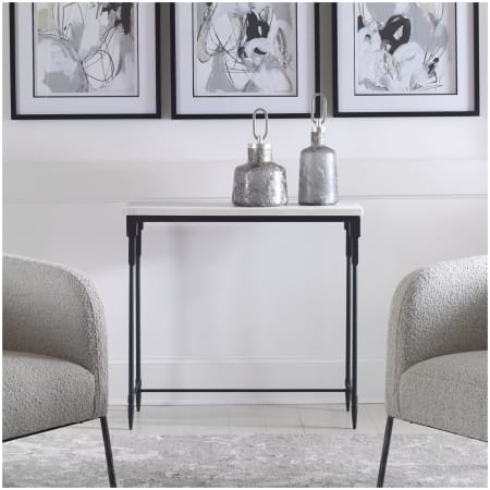 A large image of the Uttermost 25165 Black / White