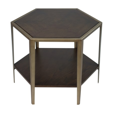 A large image of the Uttermost 25314 Deep Walnut / Champagne