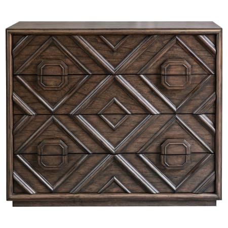 A large image of the Uttermost 25458 Distressed Deep Walnut