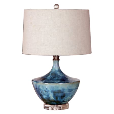 A large image of the Uttermost 27059-1 Blue Storm
