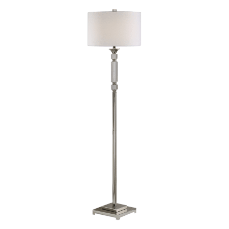 A large image of the Uttermost 28165-1 Crystal / Polished Nickel