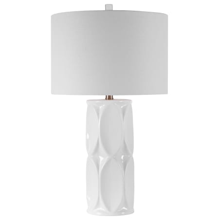 A large image of the Uttermost 28342-1 Glossy White