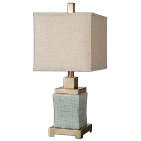 A large image of the Uttermost 29948-1 Pale Blue Gray with Coffee Bronze