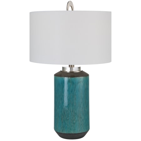A large image of the Uttermost 30151-1 Aqua Blue