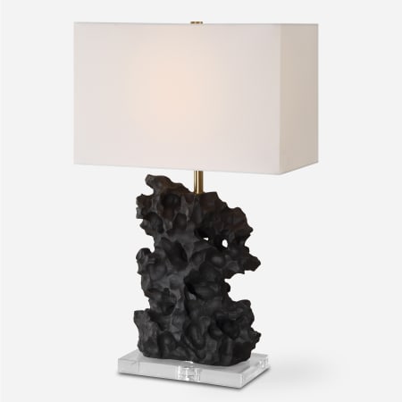 A large image of the Uttermost 30386-1 Basalt Black