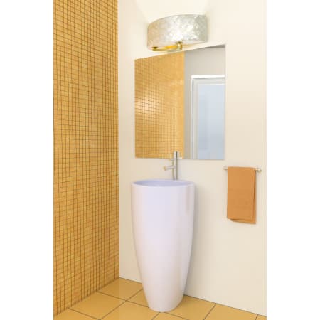 A large image of the Varaluz 173B02 Varaluz-173B02-Bathroom Lifestyle