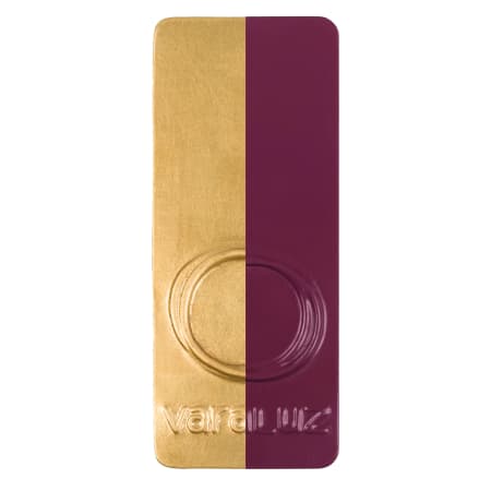 A large image of the Varaluz 263M01TPL Varaluz-263M01TPL-Plum / Gold Leaf Swatch