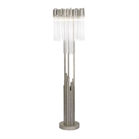 A large image of the Varaluz 309L06 Rainy Night / Clear Fluted Glass