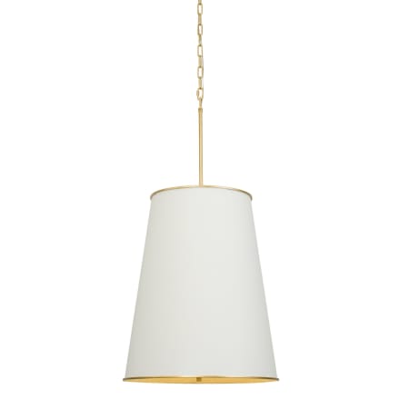 A large image of the Varaluz 364F09 Matte White / French Gold