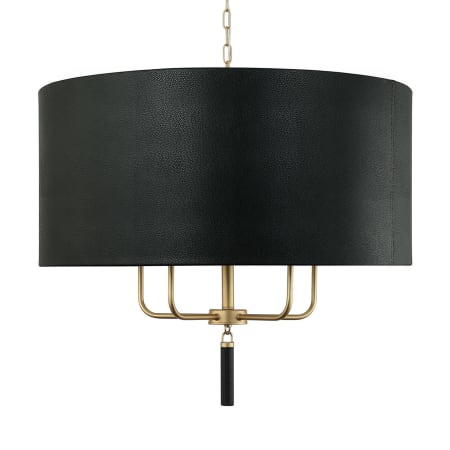 A large image of the Varaluz 368P05 Painted Gold / Black