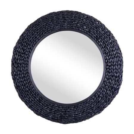 A large image of the Varaluz 457MI30 Matte Black / Midnight Blue Seagrass