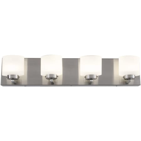 A large image of the Varaluz 611030 Satin Nickel